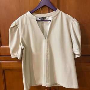 Steve Madden vegan leather Tee